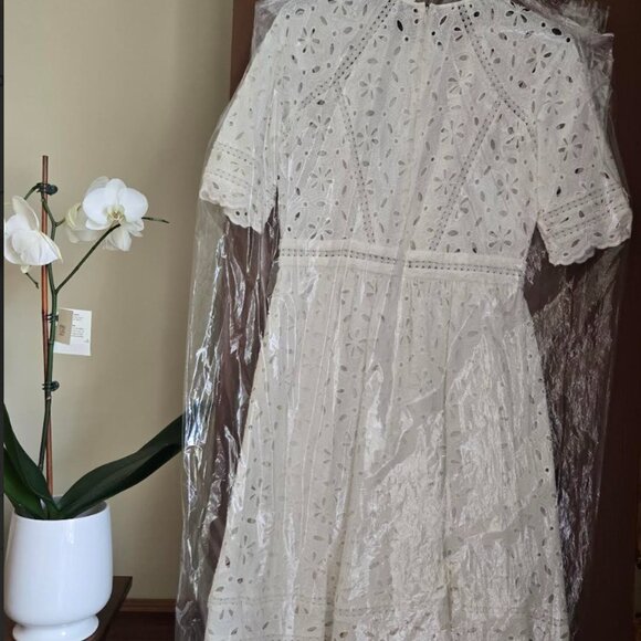 *RARE Zimmermann Roamer Day Dress in White Broderie Anglaise - Picture 6 of 6